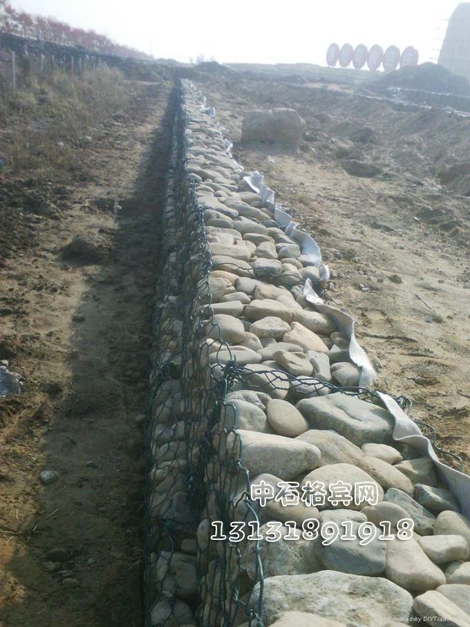 護(hù)腳鉛絲石籠