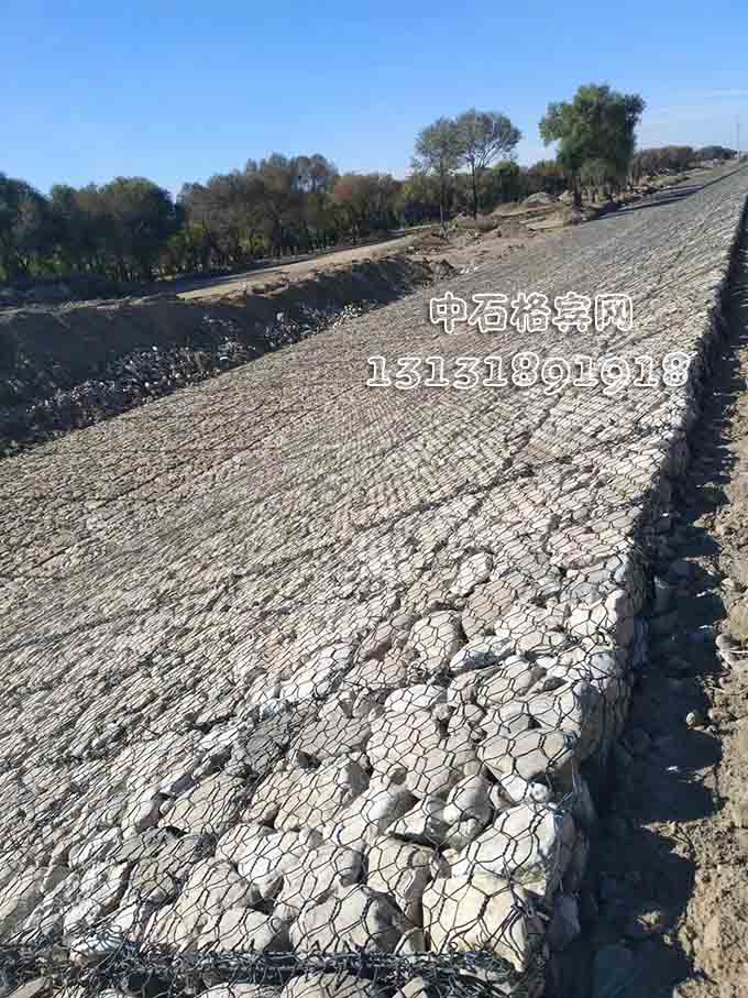 鍍鋅格賓網(wǎng)護岸